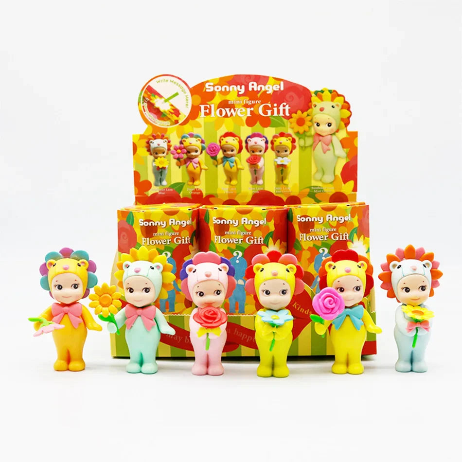 Sonny Angel Flower Series Blind Box — Anime Angel Figurine Collectible Toy & Gift