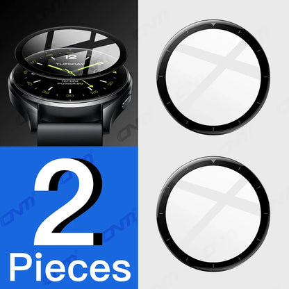 5D Protective Film for Xiaomi Mi Watch 2 — Full Coverage Anti-Scratch Screen Protector (Not Glass)