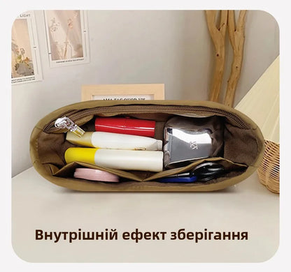 Ophidia Nylon Chain Underarm Bag – Lightweight Small Square Storage Bag in Solid Color, Unisex