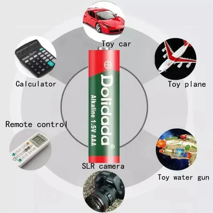 NEW 8800mAh Rechargeable AAA Alkaline Battery – 1.5V for Clocks, Mice, Computers, Toys & More