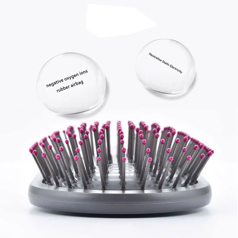 Dyson Airbag Hairbrush Styling Kit – Comb Set with Wide Tooth, Cylinder Comb & Massage Airbag for Curly Hair