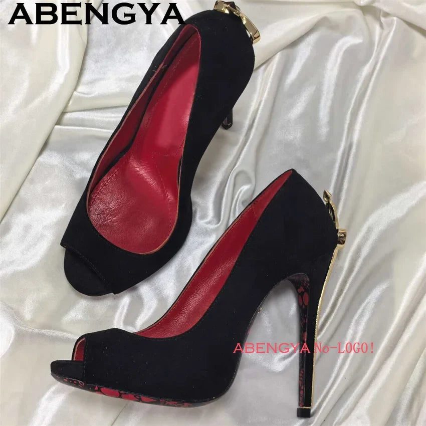 Women’s Pointed Toe Stiletto Heels - Sexy Thin High Heel Gladiator Dress Shoes for Summer Fashion
