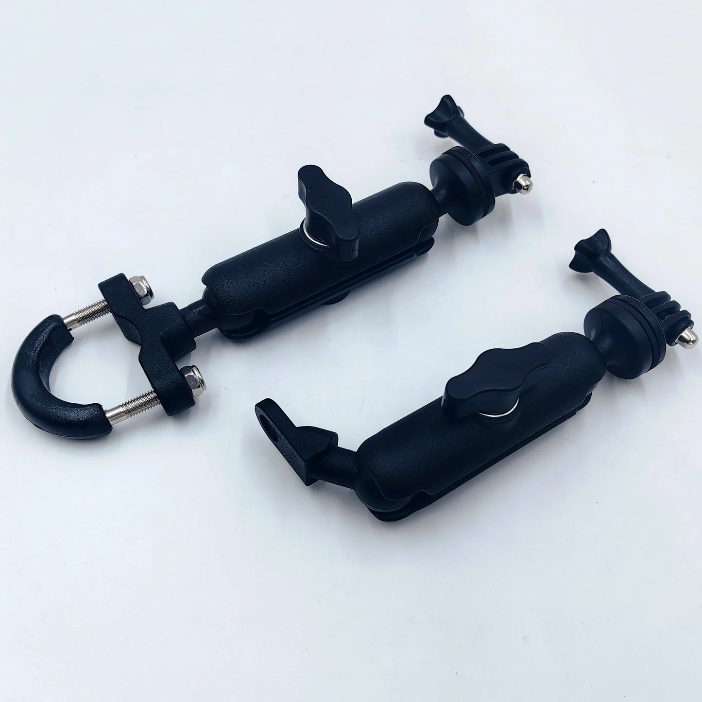 Motorcycle & Bicycle Handlebar Mirror Mount for GoPro 12/11/10/9/8 – Compatible with Insta360 X3/X4 & DJI Action Camera Accessories