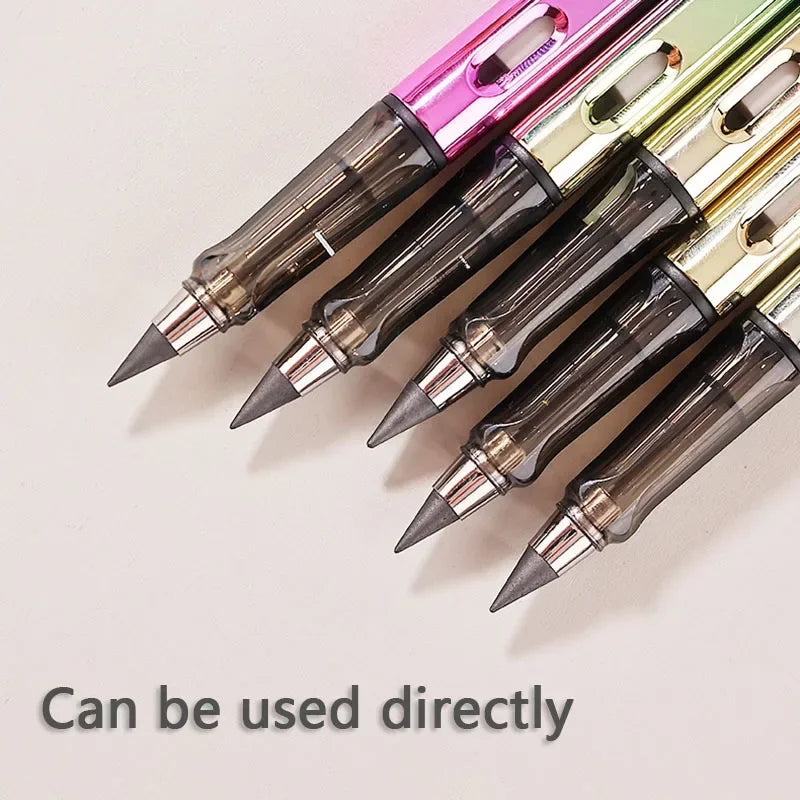 9PCS Eternal Kids’ Pencil Set – Cute Painting & Writing Pens with Infinity Tip Refills for School & Office Supplies