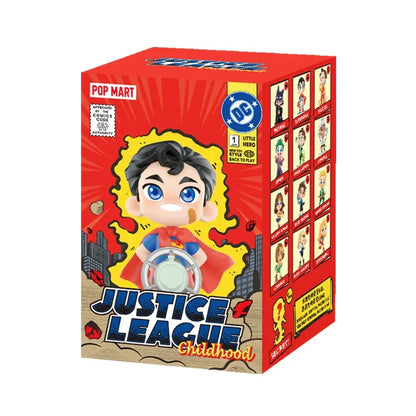 POP MART DC Justice League Childhood Series Blind Box – Mystery Action Figure Toy Surprise Cute Model