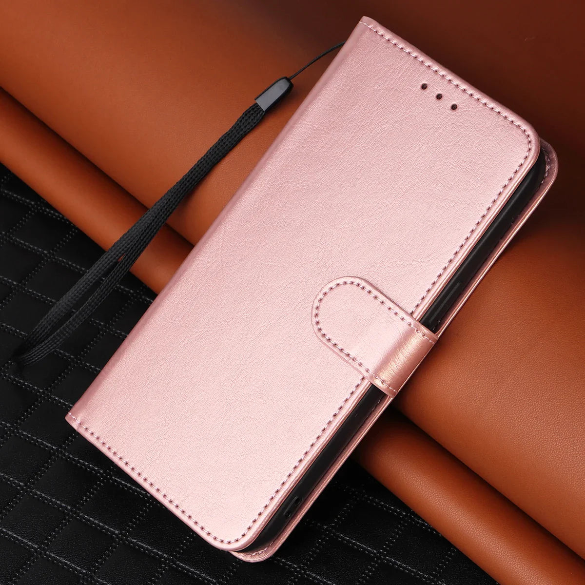 Artificial Leather Wallet Flip Case with Card Slot – Phone Case for Redmi Note9 Pro, Note11, Note13 4G & Note13 Pro 5G