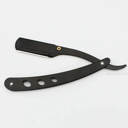 ZqZq 10 Shaving Blades – Straight Edge Razor for Haircut, Beard, Eyebrow Shaving & Manual Depilation