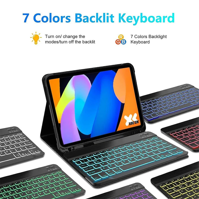 Lenovo Idea Tab 11" TB336FU/ZU Case with Wireless Bluetooth Removable Keyboard Cover