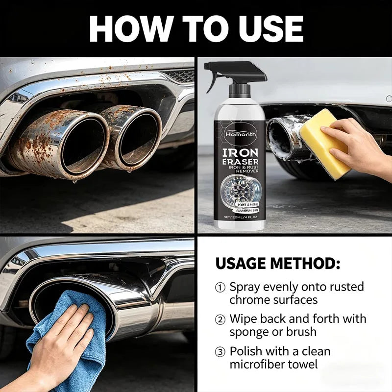 Eco-Friendly Rust Dissolver - Non-Toxic Metal Rust Remover for Restoring Old Tools & Surfaces