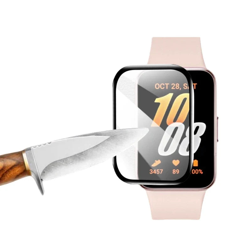 3D Curved Screen Protector for Samsung Galaxy Fit 3 – Full Coverage Anti-Scratch Protective Film