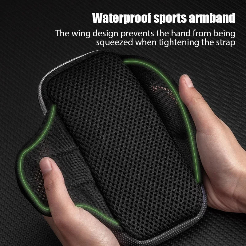 Universal Sports Armband Phone Case – Running Arm Holder for iPhone, Xiaomi, Huawei Phones Up to 6.5"-7.2"