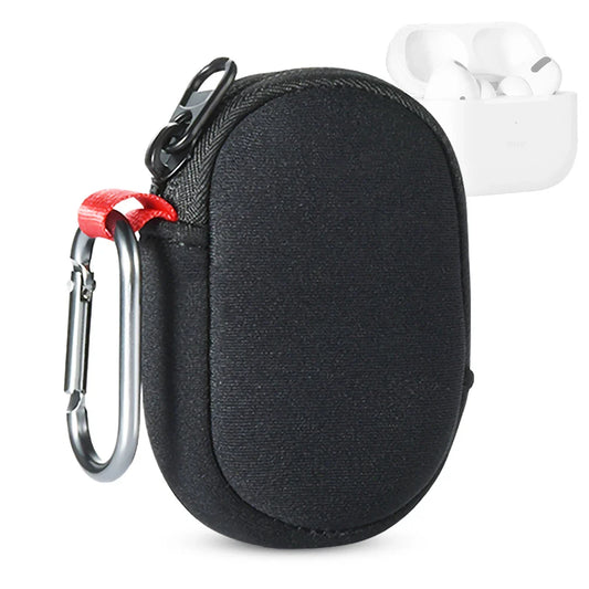 Portable Storage Bag for Apple AirPods Pro 1/2 and HUAWEI Freebuds Pro 2/3 - Travel Carrying Case for TWS Earbuds