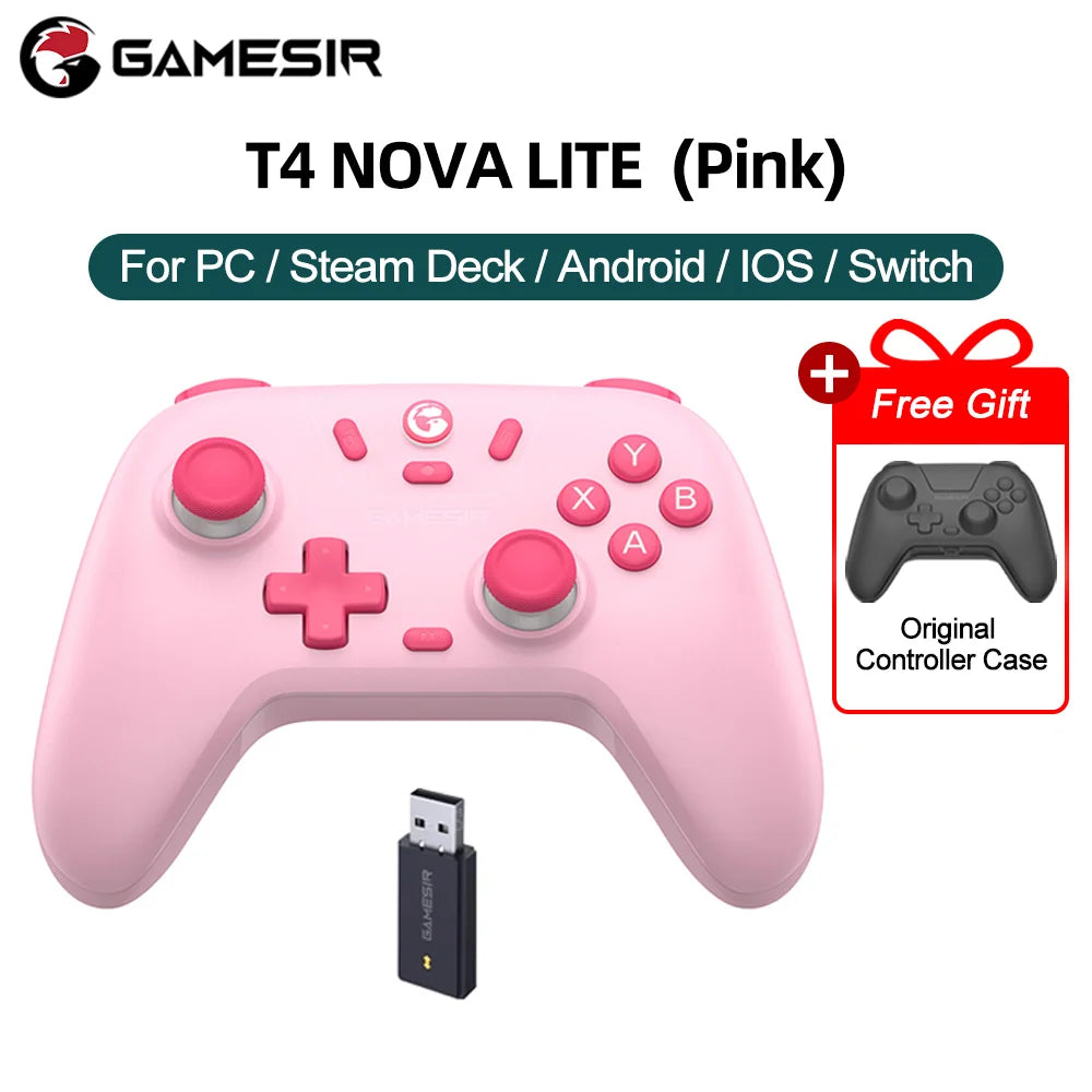 Gamesir Nova Lite Bluetooth Gamepad Controller | PC, Switch, Android, iOS with Hall Effect Joystick