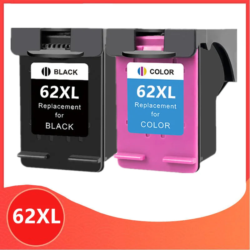 HP 62XL Compatible Ink Cartridge Replacement – High Yield Ink for HP Envy 5640 & OfficeJet 200, 5540, 5740, 5542, 7640 Printers