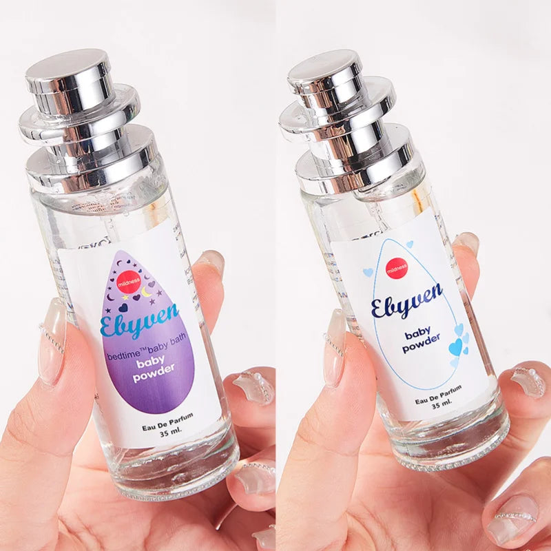 Milk Rice Baby Powder Eau de Parfum 35ml – Long-Lasting Bloom Bedtime Scent, High-Quality Portable Perfume by Israel Tower