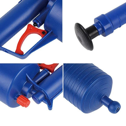 Air Pressure Unblocker for Hassle-Free Drain Cleaning in Kitchen and Toilet!