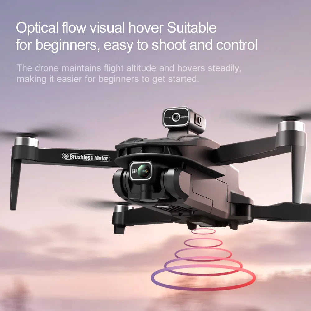 2025 V168 Pro MAX GPS Drone – 8K HD Camera, 5G WiFi FPV, 360° Obstacle Avoidance, Brushless RC Quadcopter