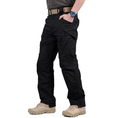 Men's Tactical Cargo Pants — Outdoor Hiking, Trekking & Military Multi-Pocket Jogger Trousers