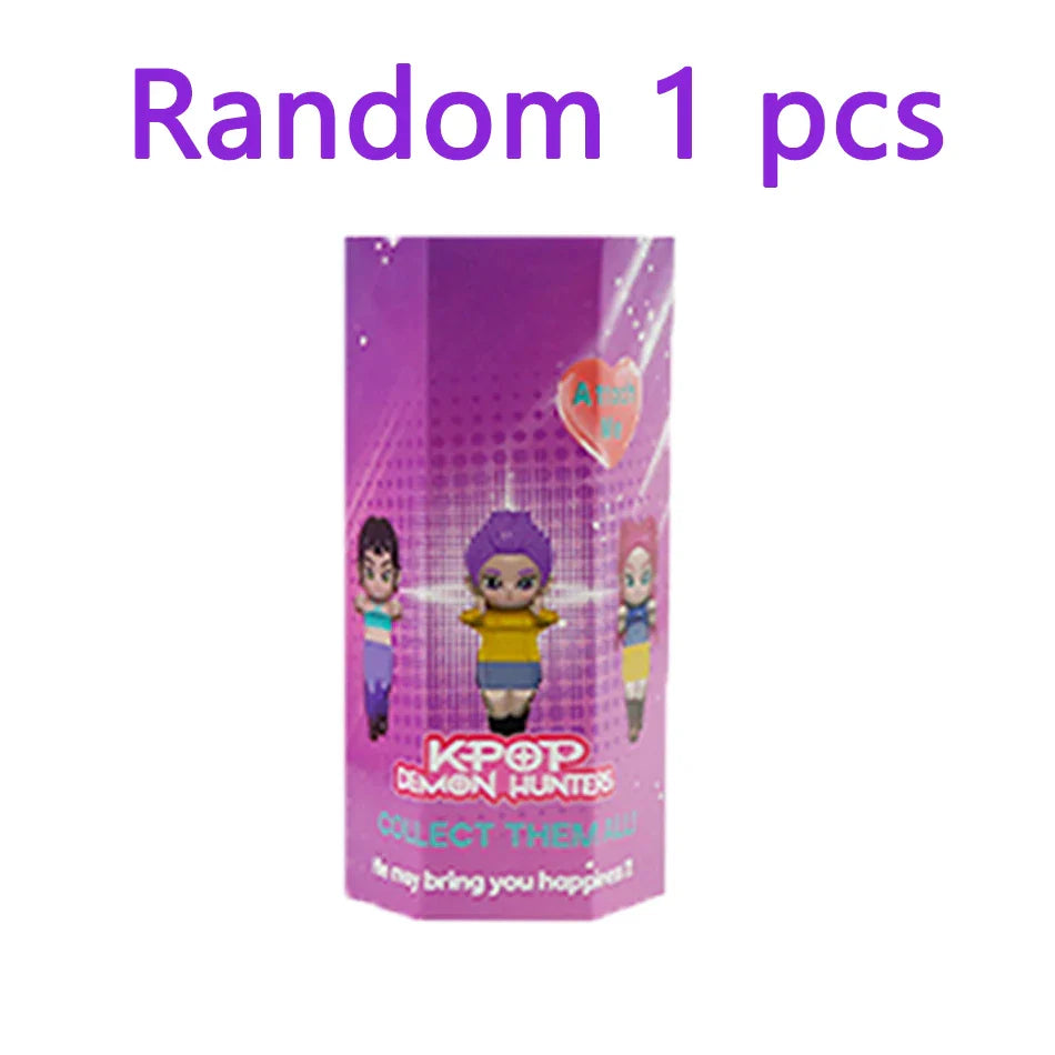 2025 K-Pop Demon Hunters Blind Box Figure – Anime Doll Ornament & Collectible Gift for Fans