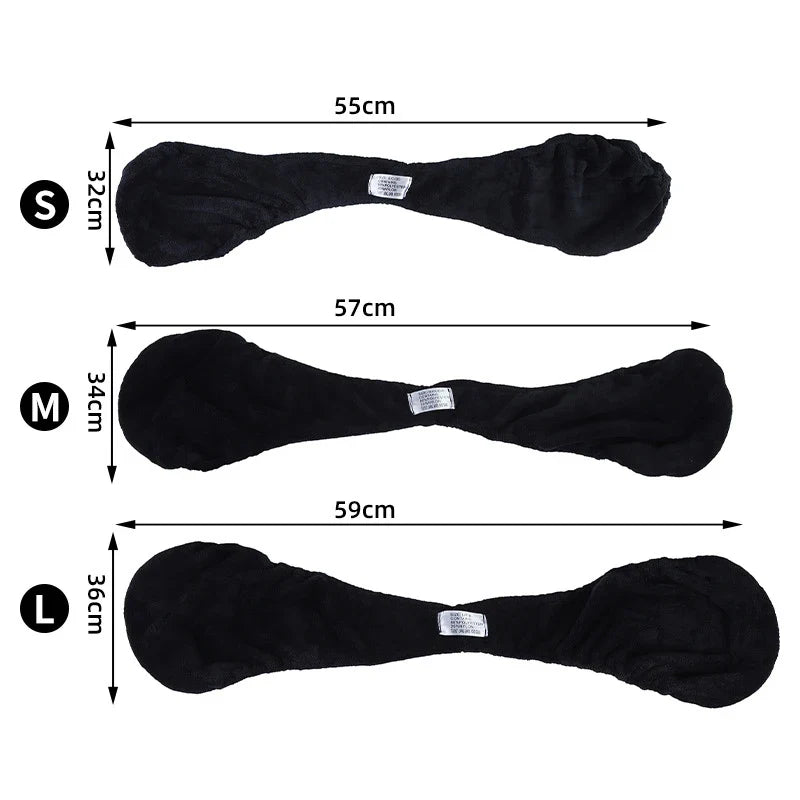 Tata Neck & Body Towel — Bath Towel with Bra Style for Neck Wrapping and Skincare Care