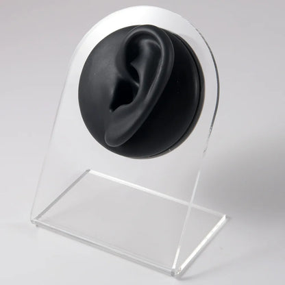 Soft Silicone 1:1 Simulation Body Piercing Practice Model – Ear, Nose, Navel & Nipple Display Stand for Jewelry Training & Teaching Accessories