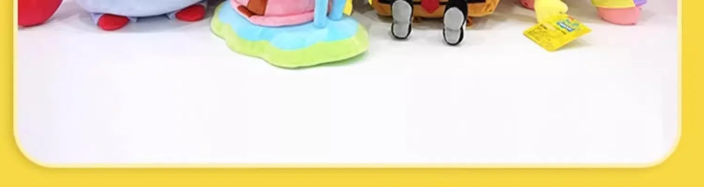 Anime Spongebob SquarePants Plush Toys – Patrick, Squidward, Mr. Krabs & Gary Stuffed Cartoon Toys, Birthday Gift for Kids
