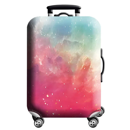Stretch Fabric Luggage Cover — Dustproof Suitcase Protector for 18-32 Inch Travel Bags