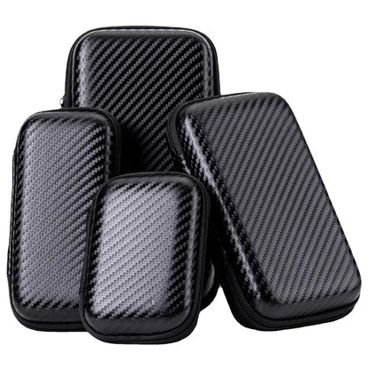 Portable EVA Storage Bag | Zipper Pouch for Mobile Phone Chargers, Hard Disks, U Disks, and Data Cables - Available in 1 or 2pcs