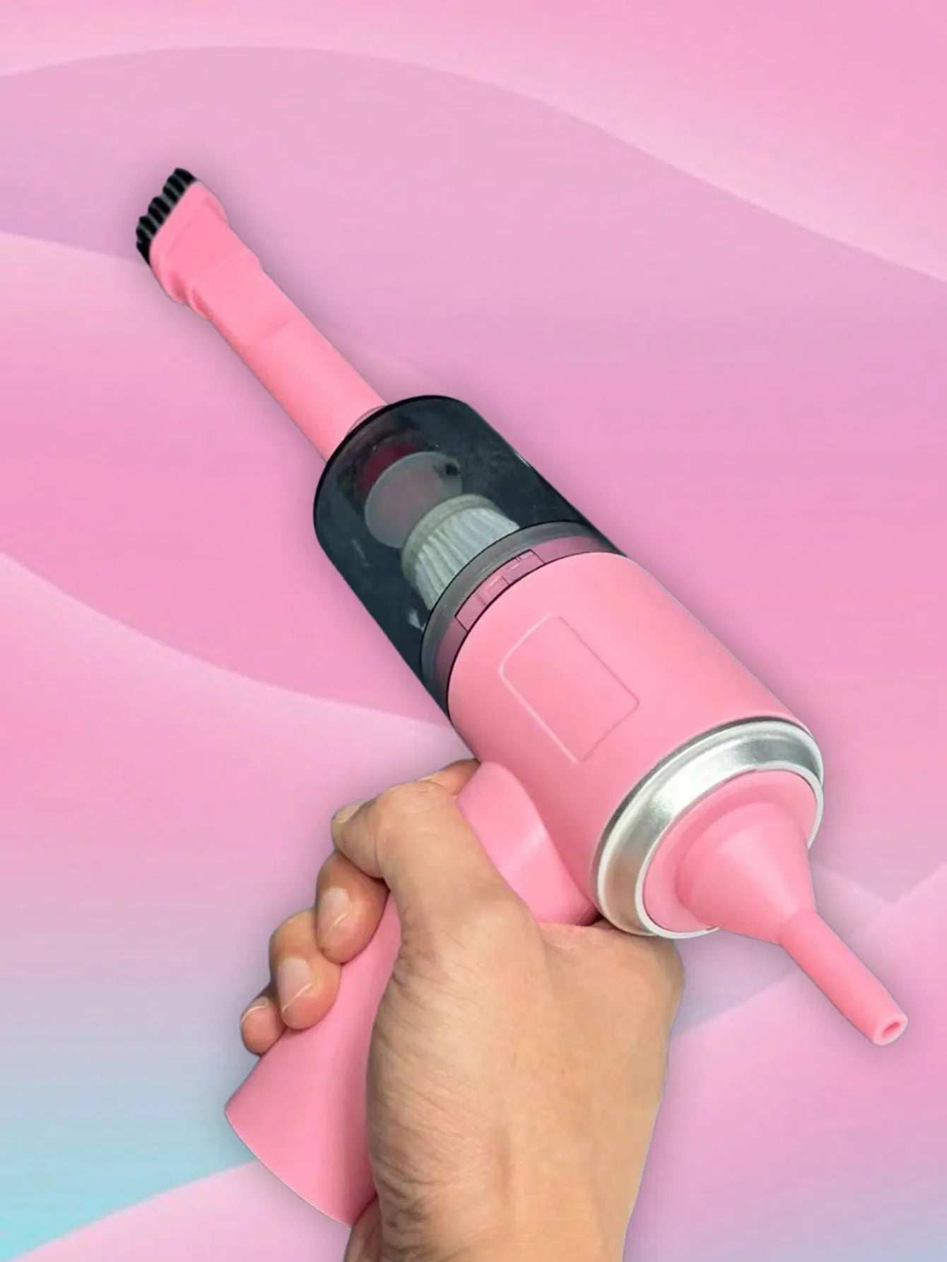 3-in-1 Portable Car & Home Vacuum Cleaner – Suction, Blowing, and USB Rechargeable