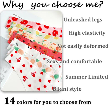 3PCS Women’s Sexy G-String Set - Colorful Seamless Bikini T-Back Low Waist Lingerie Underwear