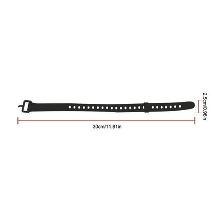 Heavy Duty Rubber Tension Strap – High Strength Cargo Tie Belt for Luggage, Water Bottle, Flashlight & Gear Secure Multi-Purpose Outdoor Tool