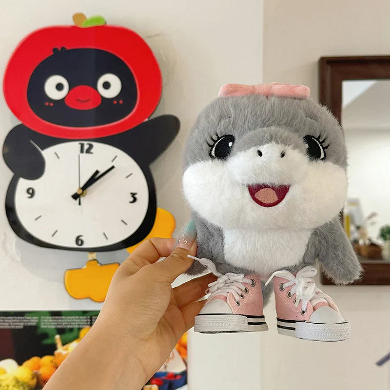 Tungtungtung Italian Brainrot Shark Plush Doll – Soft Anime Plushie Stuffed Pillow Toy