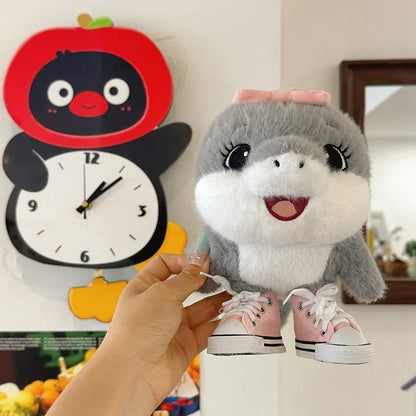 Tungtungtung Italian Brainrot Shark Plush Doll – Soft Anime Plushie Stuffed Pillow Toy