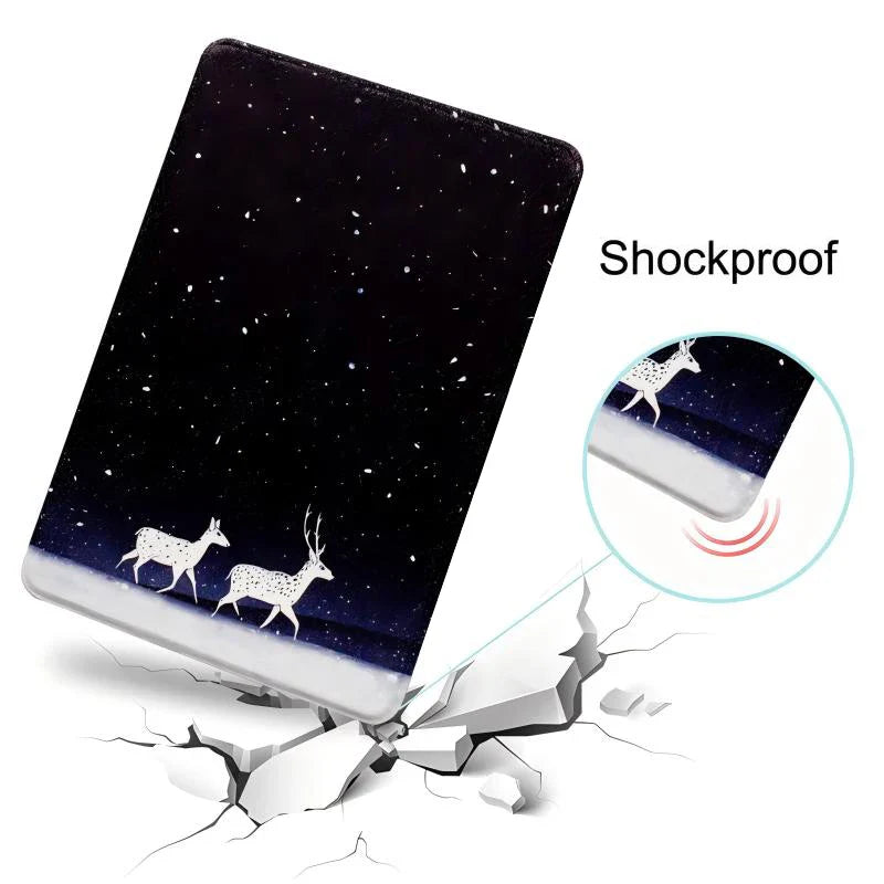 SA568B Leather Case for Kindle Paperwhite 12th Gen 2024 Signature Edition – 7-Inch Cover with Hand Strap & Auto Sleep