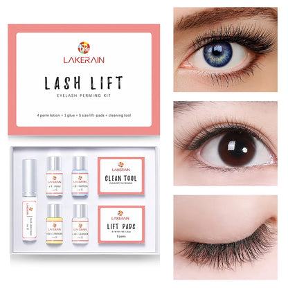 New Lash Lift Kit – Long-Lasting Eyelash Perming Lotion, Fixation Glue, Curly Lash Treatment, Professional Beauty Kit for Salon & Home Use