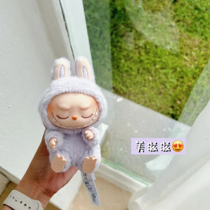 Hot Sale Anime Figure Labubu – Have A Seat Series Vinyl Pendant Doll & Cute Monster Keychain Toy, Birthday Gift