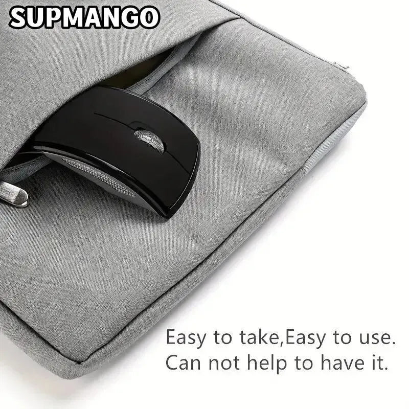 2.4G Wireless Foldable Mouse - Portable Mini Ergonomic USB Mouse for Laptop, PC, and Desktop