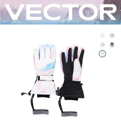 2-in-1 Extra Thick Ski Gloves – Waterproof, Windproof Winter Mittens for Men & Women