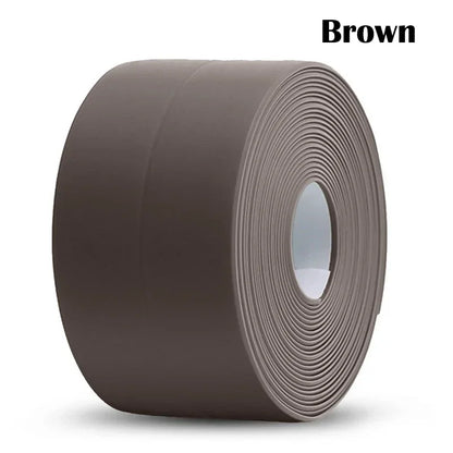 Self-Adhesive PVC Sealing Tape – Waterproof, Oil-Proof Caulk Strip for Kitchen, Bathroom, Sink & Toilet (1/2/3.2M)