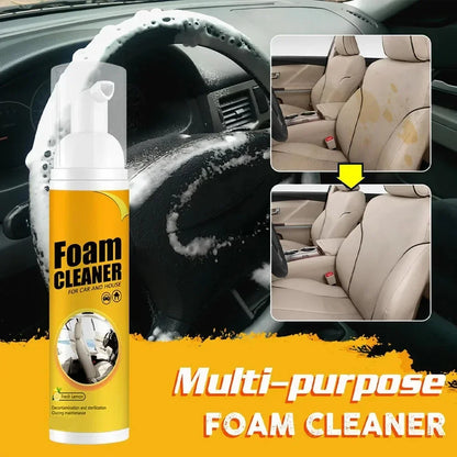 Multi-Purpose Foam Cleaner Spray – Car Interior & Home Cleaning Agent for Deep Stain Removal