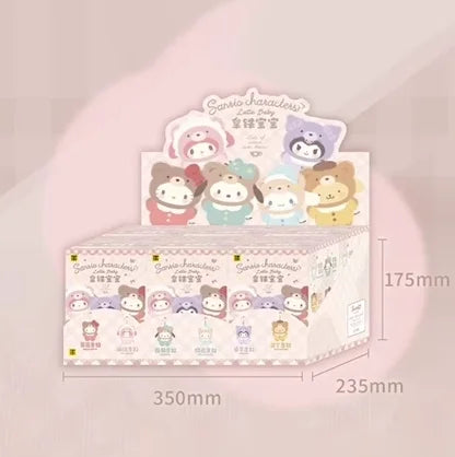 Sanrio British Afternoon Tea Blind Box — V1 V2 V3 Vinyl Doll Pendant, Handmade Decorative Gift Mystery Box