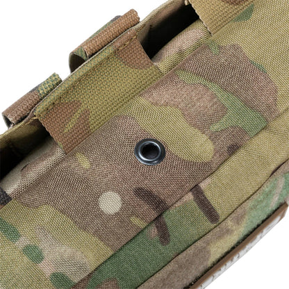 Tactical MOLLE Triple Magazine Pouch – Open-Top Universal Cartridge Holder & Accessories Bag