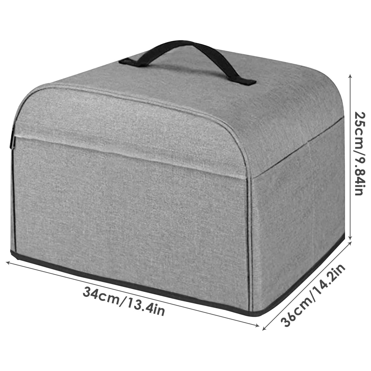 Durable Air Fryer Dust Cover Compatible with AG301, AG302, AG400 - Waterproof with Storage Pockets and Handle