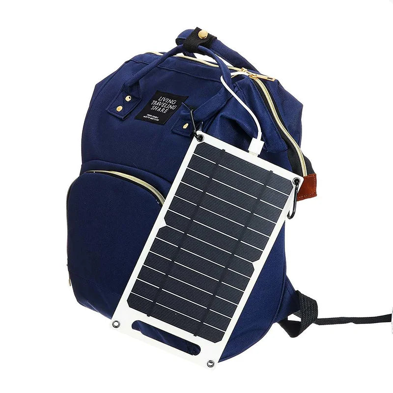 New 30W Solar Panel - Factory Direct Sales Solar Mobile Phone Power Bank - Portable Power Supply for Car, Yacht, RV