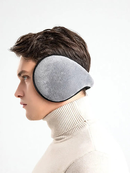 Winter Korean Men's Warm Ear Protection Caps - Padded Ear Muffs for Enhanced Comfort