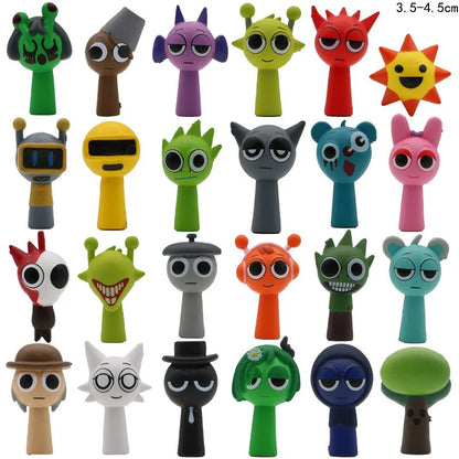 2025 Sprunki Action Figures Set — Sprunkies Game Collectible Toys Birthday Gift for Fans