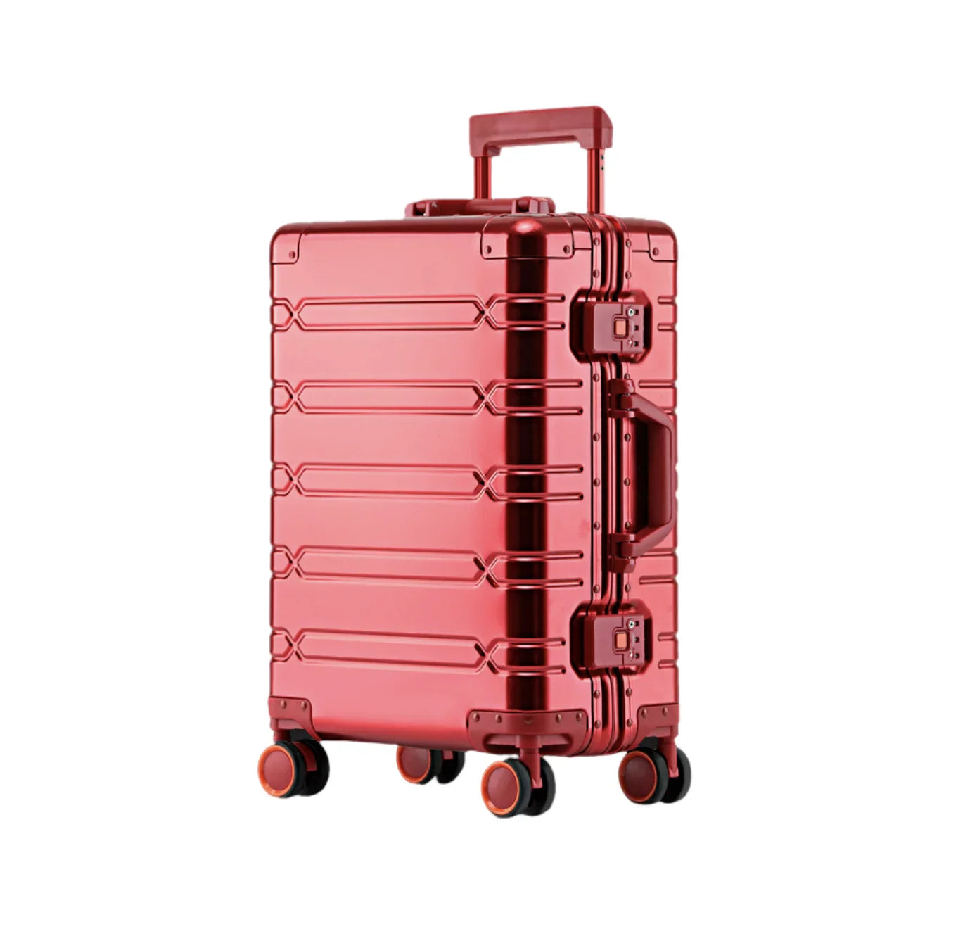 2024 Large Capacity Luggage Sets - Durable Aluminum Suitcase for Women - Carry-On Boarding Travel Options 20/24/29 Inch