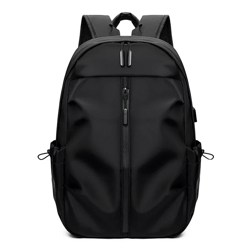 1–14 Inch Large Capacity School Backpack – Unisex Casual Laptop & Sports Travel Bag with Pendant for Men & Women