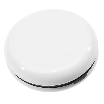 Round Japanese Coin Dispenser – Aluminum Alloy & Plastic Coin Purse Storage Wallet Holder