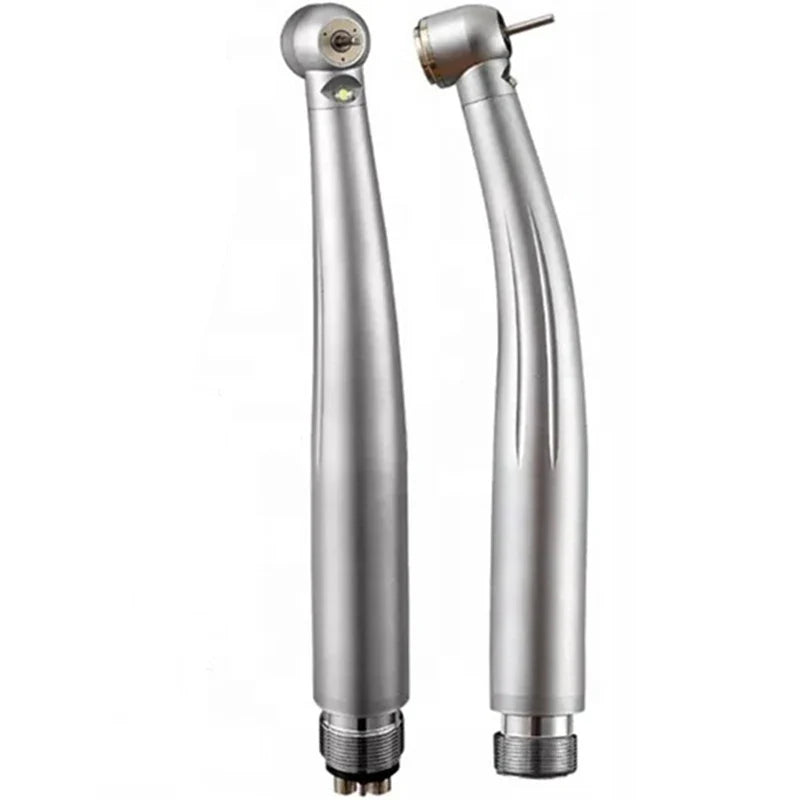 Dental LED High-Speed Handpiece – Air Turbine with Triple Water Spray & Ceramic Bearing (2/4 Hole)